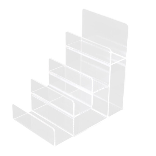Clear Acrylic  Multilayer  Wallet -Four Layers Clear