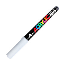 Fine Tip White Marker Pen Rapid Dry Technology Perfect For-1PC