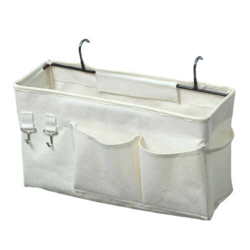 Bedside Pocket Organizer for Dorm Room Hanging Storage Bag- G