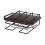 Modern Hangings Rack Under Kitchen Cabinets-Black Matt 4 1