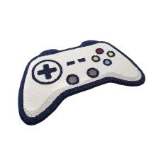 Video Game Controller Bath Mat Soft Absorbent-500MMx800MM White