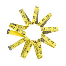 Professional Multiple Purpose 150cm Cloth Tape Measure-Yellow