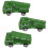 12 Pcs Small Truck Model Toy Pull Back Car For Kids 2