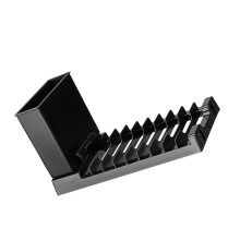 Sturdy Kitchenwares Organizers Portable Dish Dtying Rack-Black