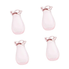 Pet Hair Organizers Glass Vase Cats Whisker Furs Collector-Pink