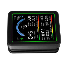 PM1.0 PM2.5 PM10 CO2 TVOC HCHO Temperature and Humidity-Black