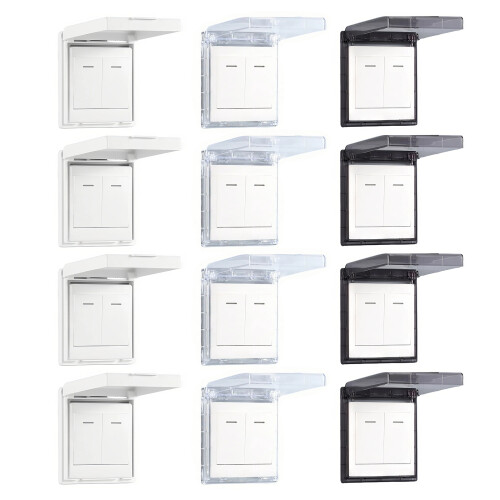 Waterproof Switcher Protectors Low Profile Design-White 1