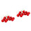 96Pcs Lifelike Red Artificial Fruit Berries for Decoration and Display 4