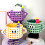 Breathable Cotton Rope Storage Bin with Handles-Yellow 5
