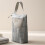 Multipurpose Mesh Cosmetic Bag for Trip Oversized Water-grey 7