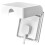 Child Friendly Self Adhesive Outlet Covers, Transparents-White 1