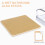 Child Friendly Self Adhesive Outlet Covers, Transparents-White 4
