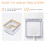 Child Friendly Self Adhesive Outlet Covers, Transparents-White 5