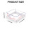 Child Friendly Self Adhesive Outlet Covers, Transparents-White 7