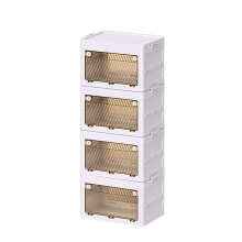 Elegant Folding Armoire Foldable Clothes-Four Layers M