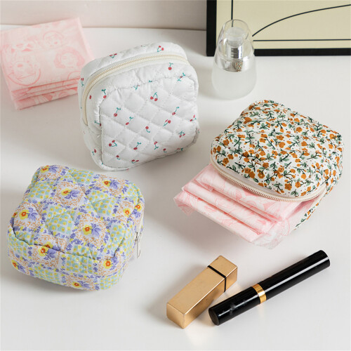 Multipurpose Sanitary Napkin Storage Bag Soft Polyester-1 2
