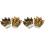 2Stk Kreative Kinder Handspielzeuge Leopard Plüsch Tierform 2