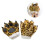 2Stk Kreative Kinder Handspielzeuge Leopard Plüsch Tierform 11