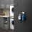 Space Saving Wall Rack for Sprayer Bottles Practical-2 sets 6