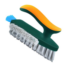 Épurateur étroit de poils de forme de V de brosse de-Jaune vert