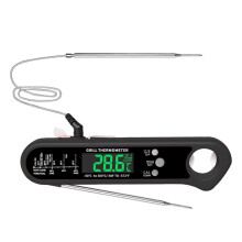 Digitales Fleischthermometer zum Kochen, für Heißluftfritteuse, Grill, Backofen und zum Backen, ergonomischer Griff für Komfort, breiter