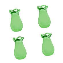 Mini pot en verre pour chats, porte-moustaches, conteneurs-Vert