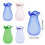 Récipient en verre décoratif élégant-Pack de couleurs mélangées 4