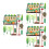 3 Sets Mini Rasenmäher Und Für Puppenhaus Gemüsefeld 9