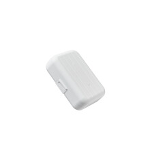 Boîte à pilules hebdomadaire pratique avec plusieurs-Blanc L