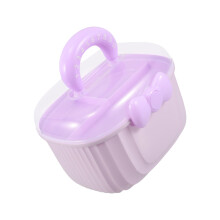 Porte-bijoux transparent de grande capacité pour-L Violet