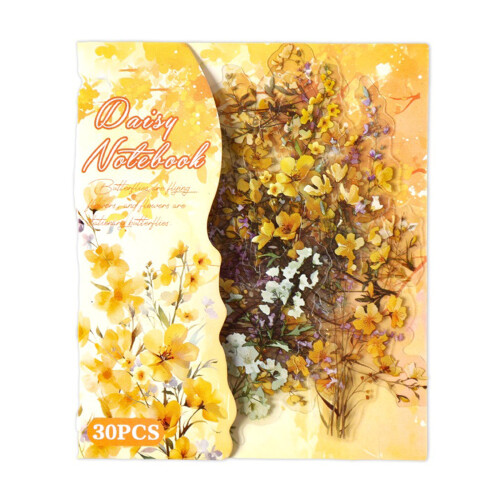 Scrapbook Sticker 15 Crafting Tools-Daisy handbook