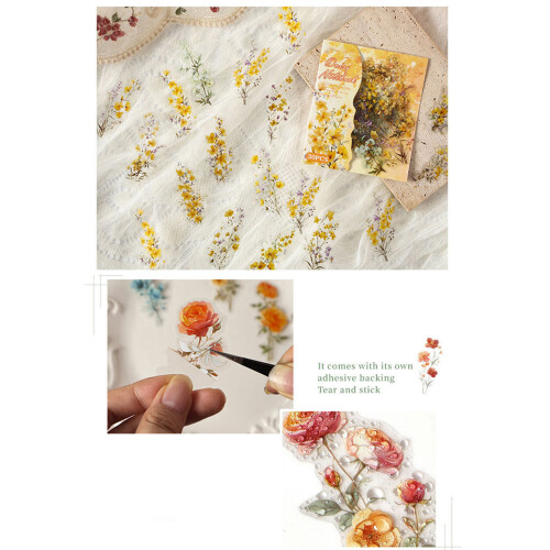 Scrapbook Sticker 15 Crafting Tools-Daisy handbook 2