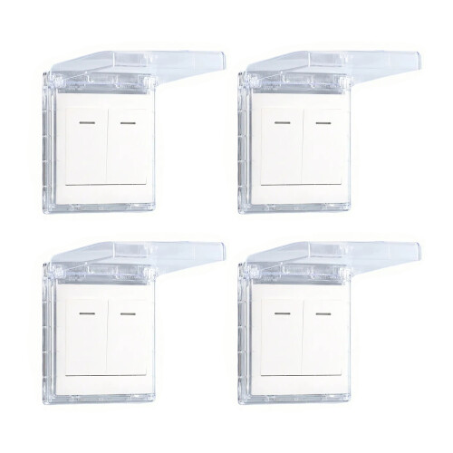 Couvercle de Protection de commutateur robuste,-Transparent