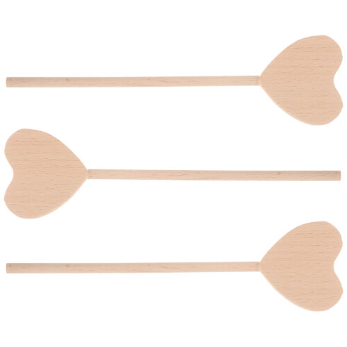 6 Teile Holz- Selbermachen Unbemalter Feenstab