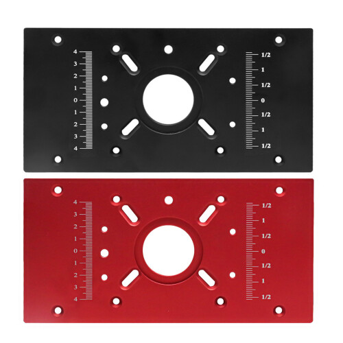 Accuracy Engineered Woodworking Lift Plate With-M8 red veneer 1