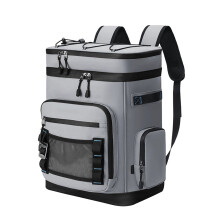 Thermoisolierte Camping-Rucksäcke, Kühltasche, Kühltasche-grau