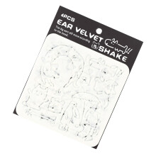 Reusable PET Stencil For Handmade Posters-Ear velvet shake