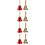 8 Pcs Metal Rattle Hand Call Bell With Handle 8