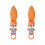 2Pcs Baby Long Tail Animal Plush 2