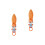 2Pcs Baby Long Tail Animal Plush 4
