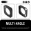For 2024 Mini Cooling Base Anti-Slip Dustproof 3D 7