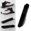 Klarer Acryl-Wandschuhhalter, eleganter-Schwarz 7
