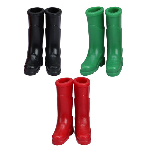 6 Paar Simulation Boot Modelle Deko Einfache Mini Stiefel Zubehör 1