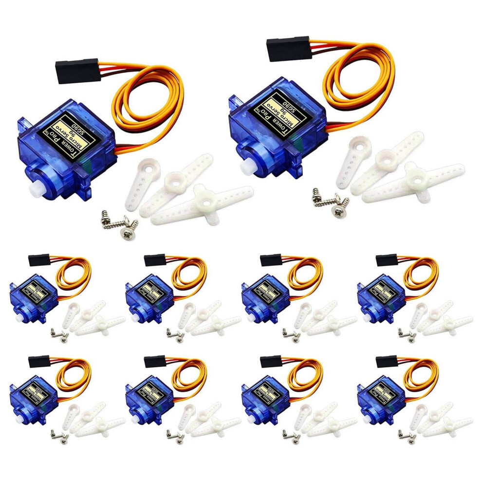 10Pcs Sg90 Micro-Servo Motor Mini 9G For Arduino R 4852983234127