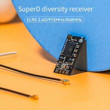 SuperD ELRS 868MHz Diversity Receiver ExprssLRS RX