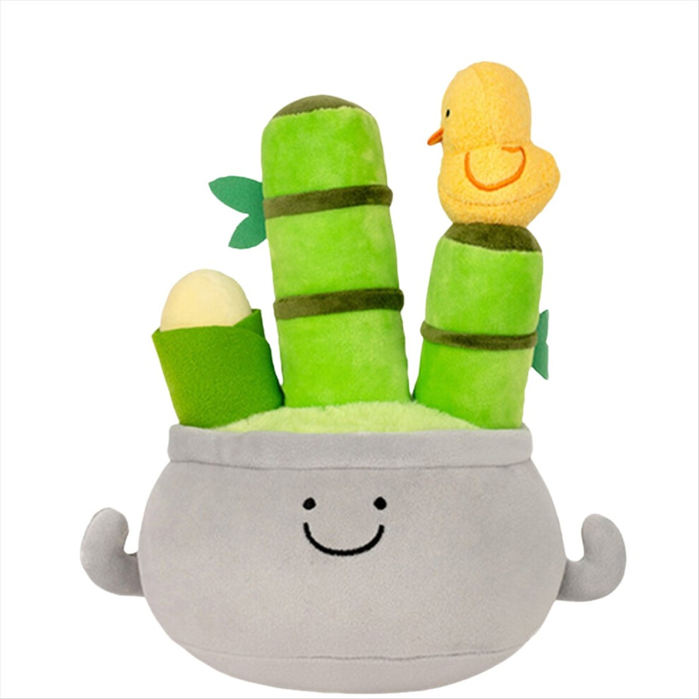 Simulation Potted Succulent Plants Plush Stuffed T 4852983244294
