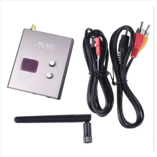 RC832 FPV Receiver 5.8GHz 48CH RC832 AV Receiver w 2