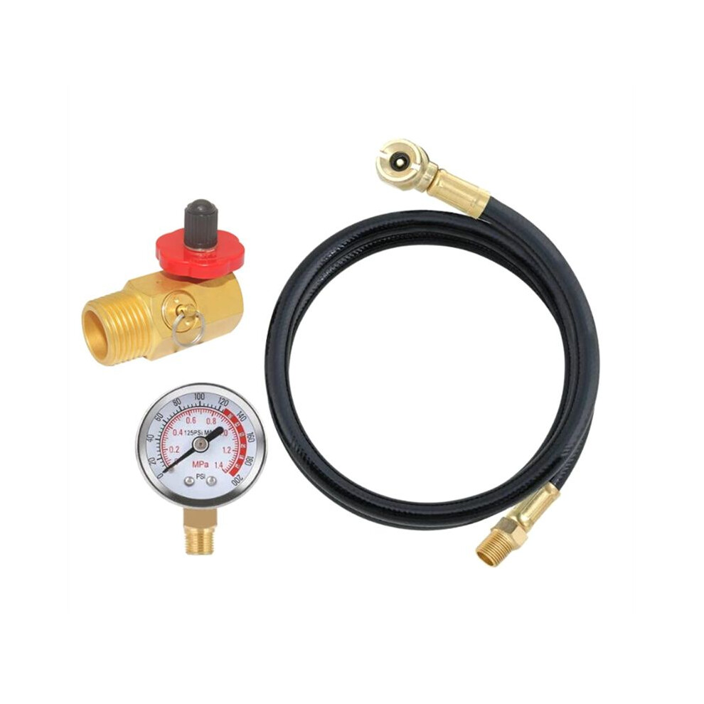 Air Tank Repair Kit W/Safety Valve, Pressure Gauge 4852983256907