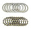 Motorcycle Clutch Friction Plate Pressure and Stee 3