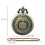 Pocket Watch and Mini Metal Multi-Sided Dice Set Board Game Cool 8